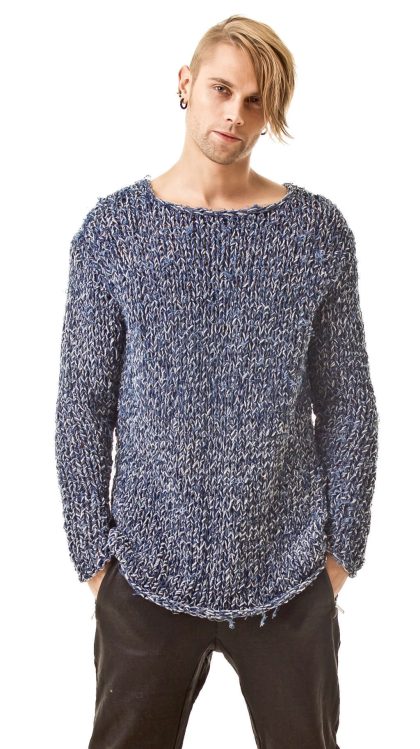 Men's sweater CHRISTOPE | Color: denim